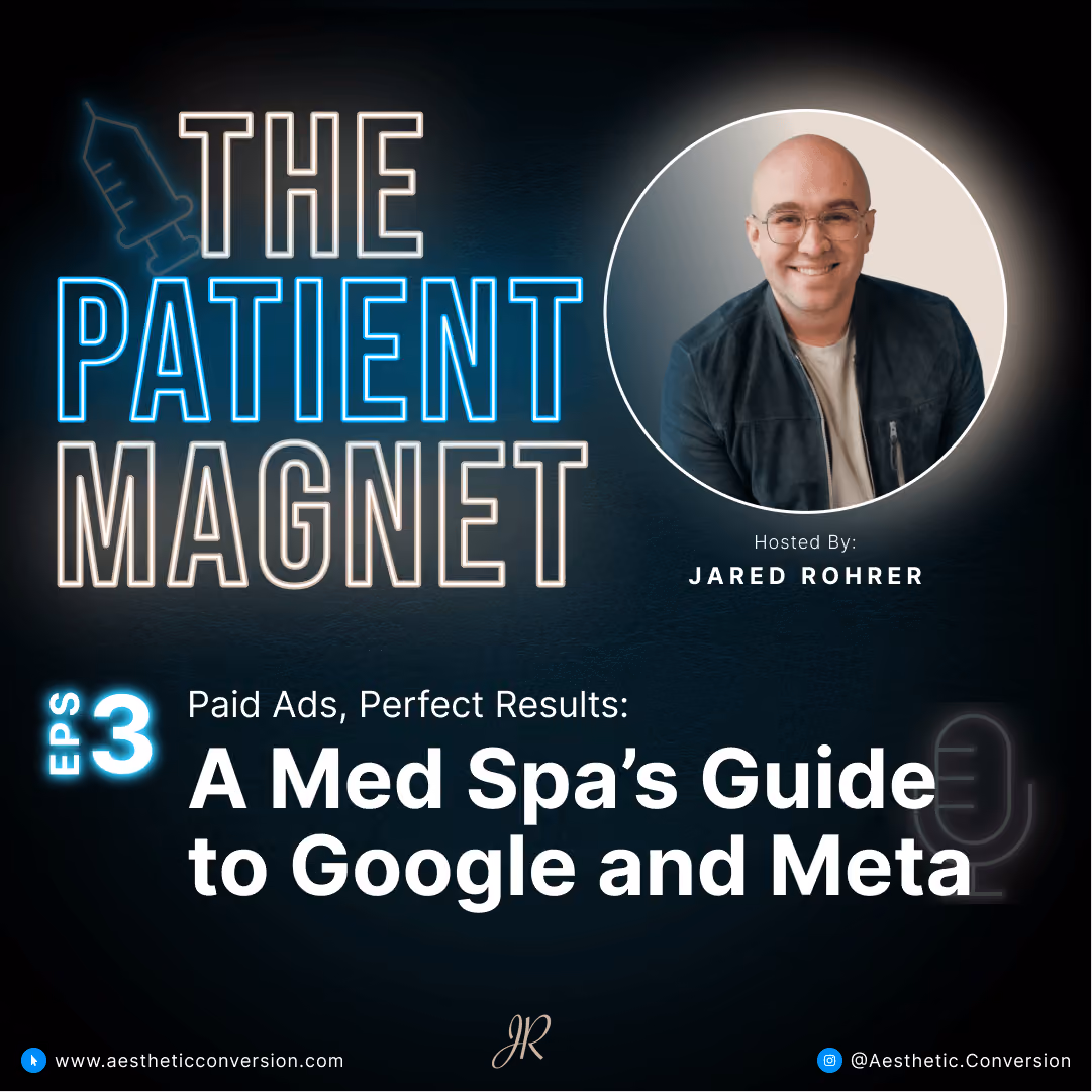 Medspa SEO strategy example for a medical spa in North Carolina, showing Google rankings and optimized website structure