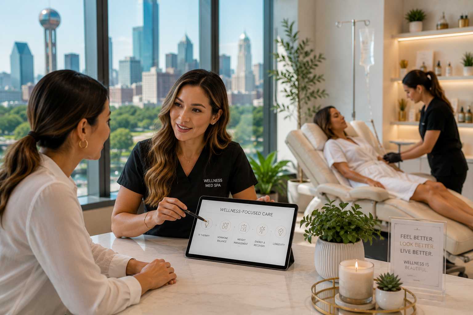 Texas med spa growing patient volume through wellness-focused medspa digital marketing