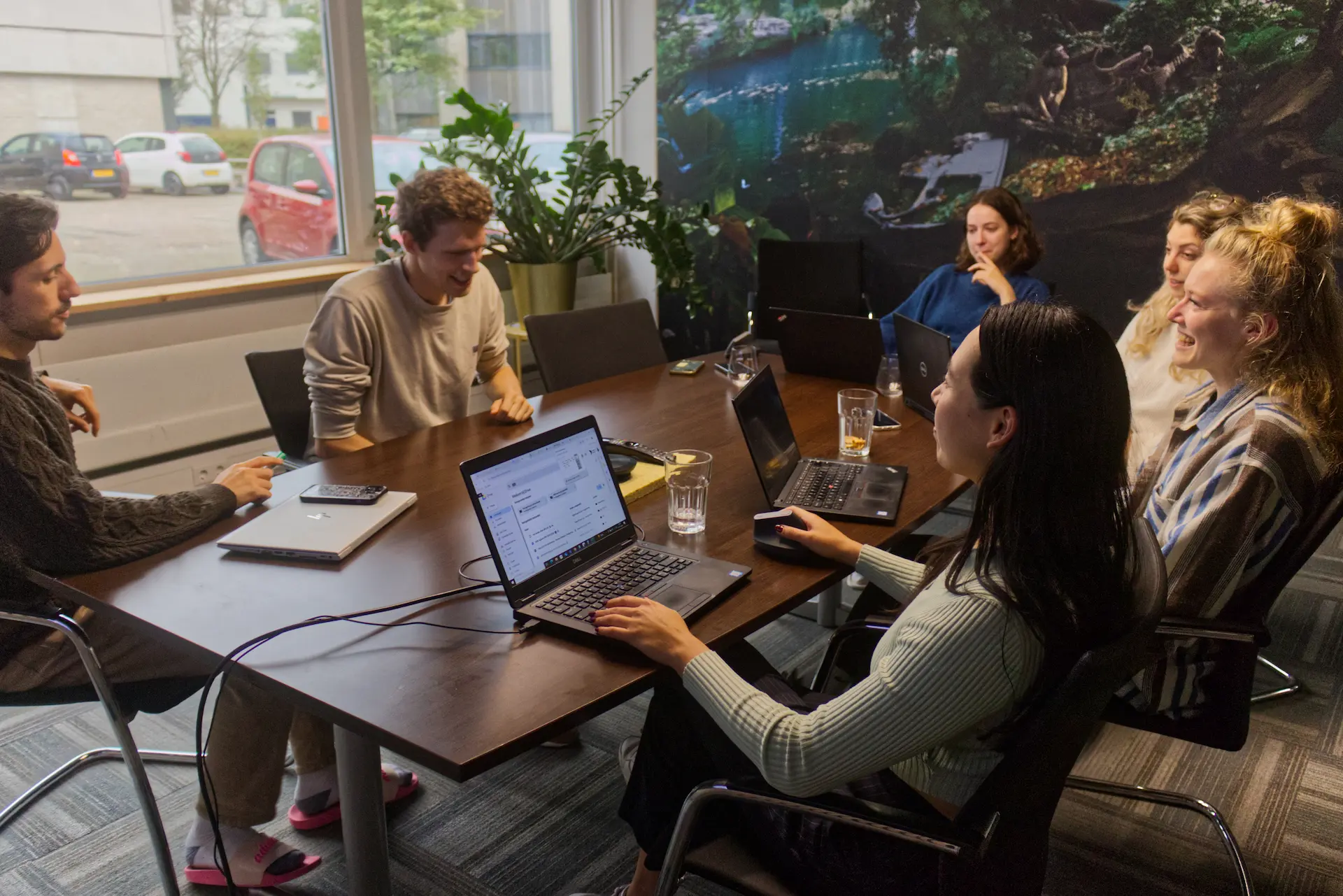Team at work