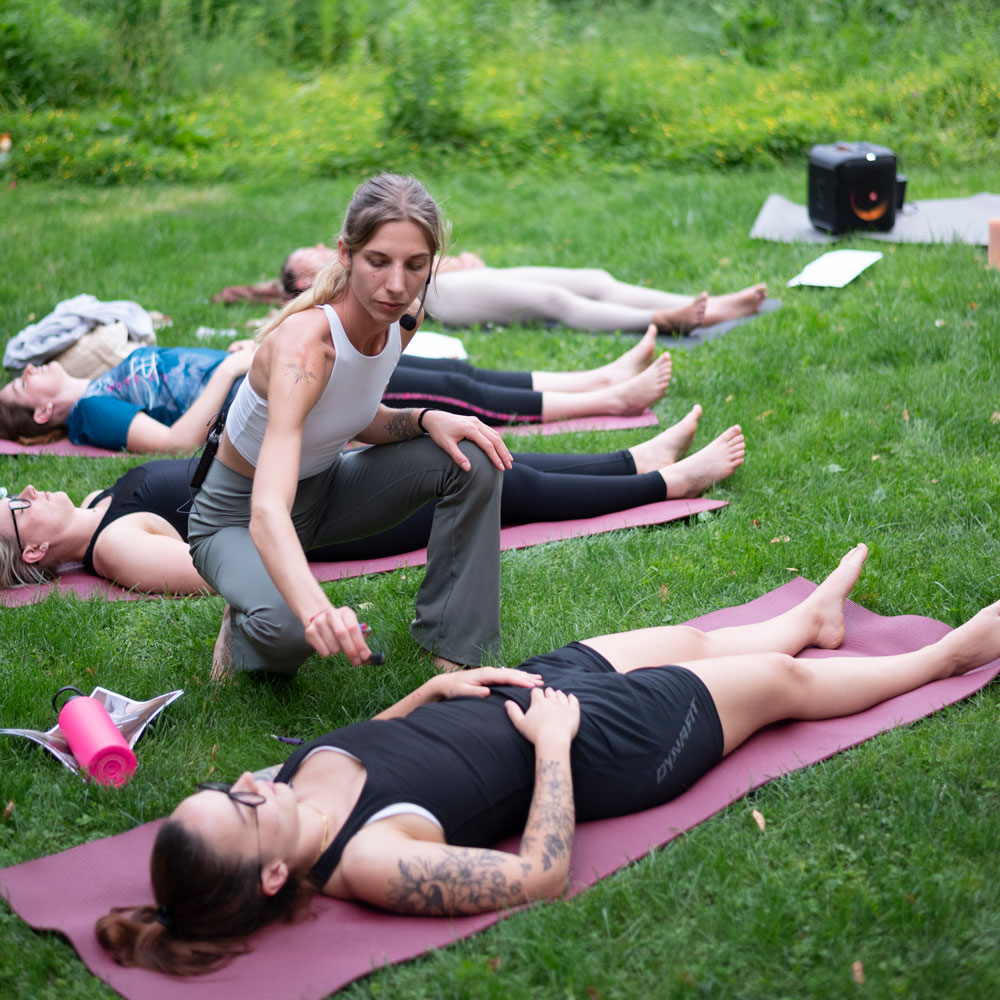 Professionelles Pilatestraining