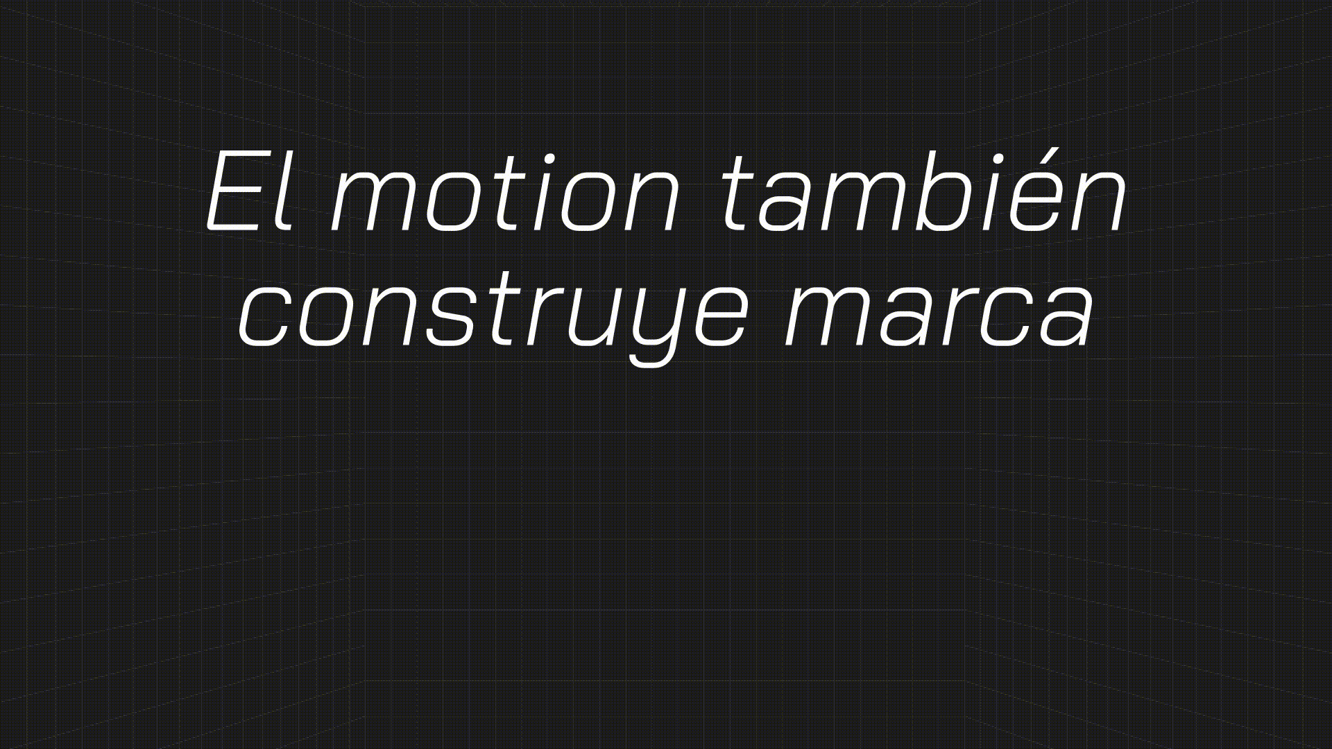Motion Branding