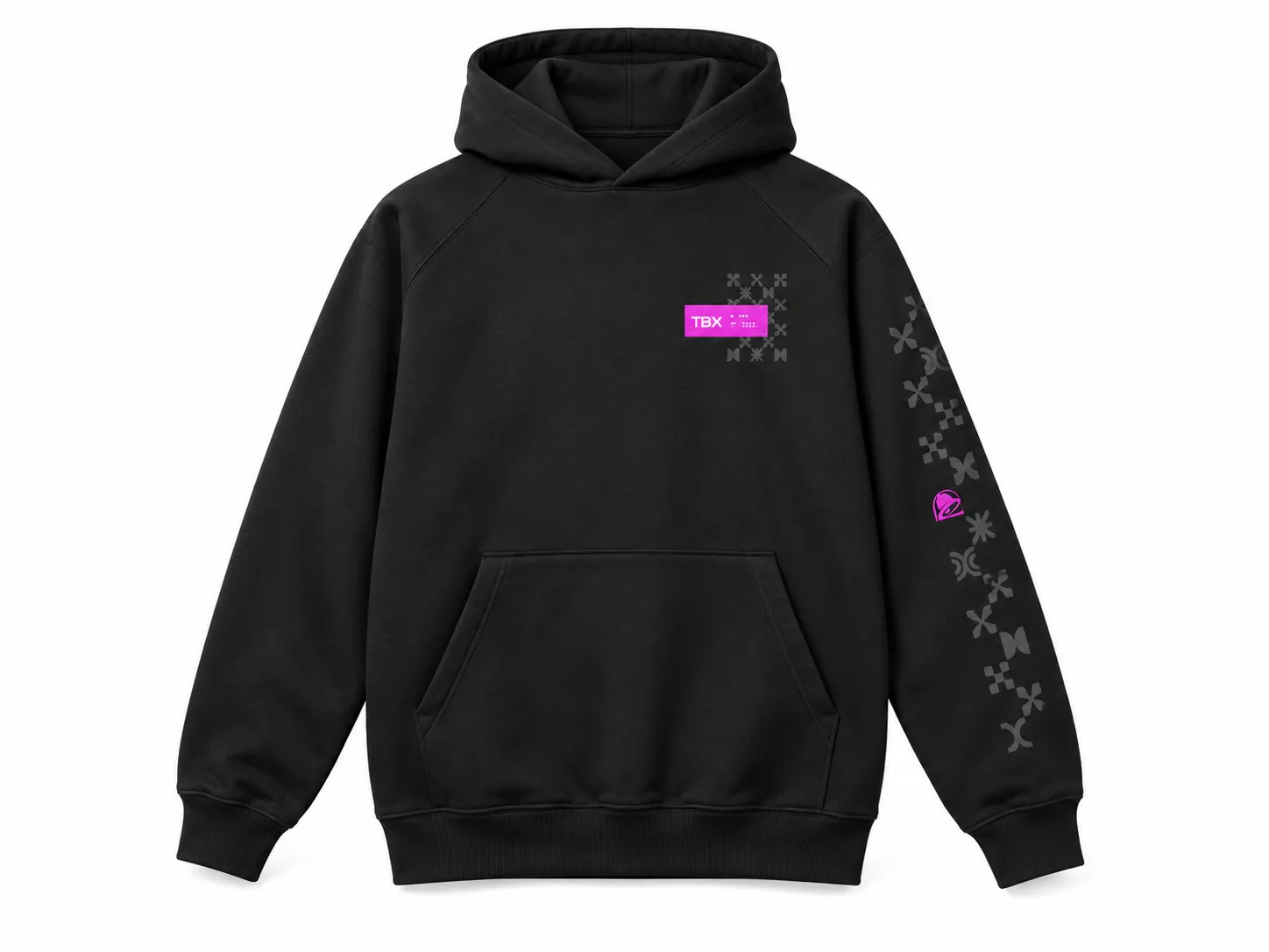 Tonal graphic hoodie