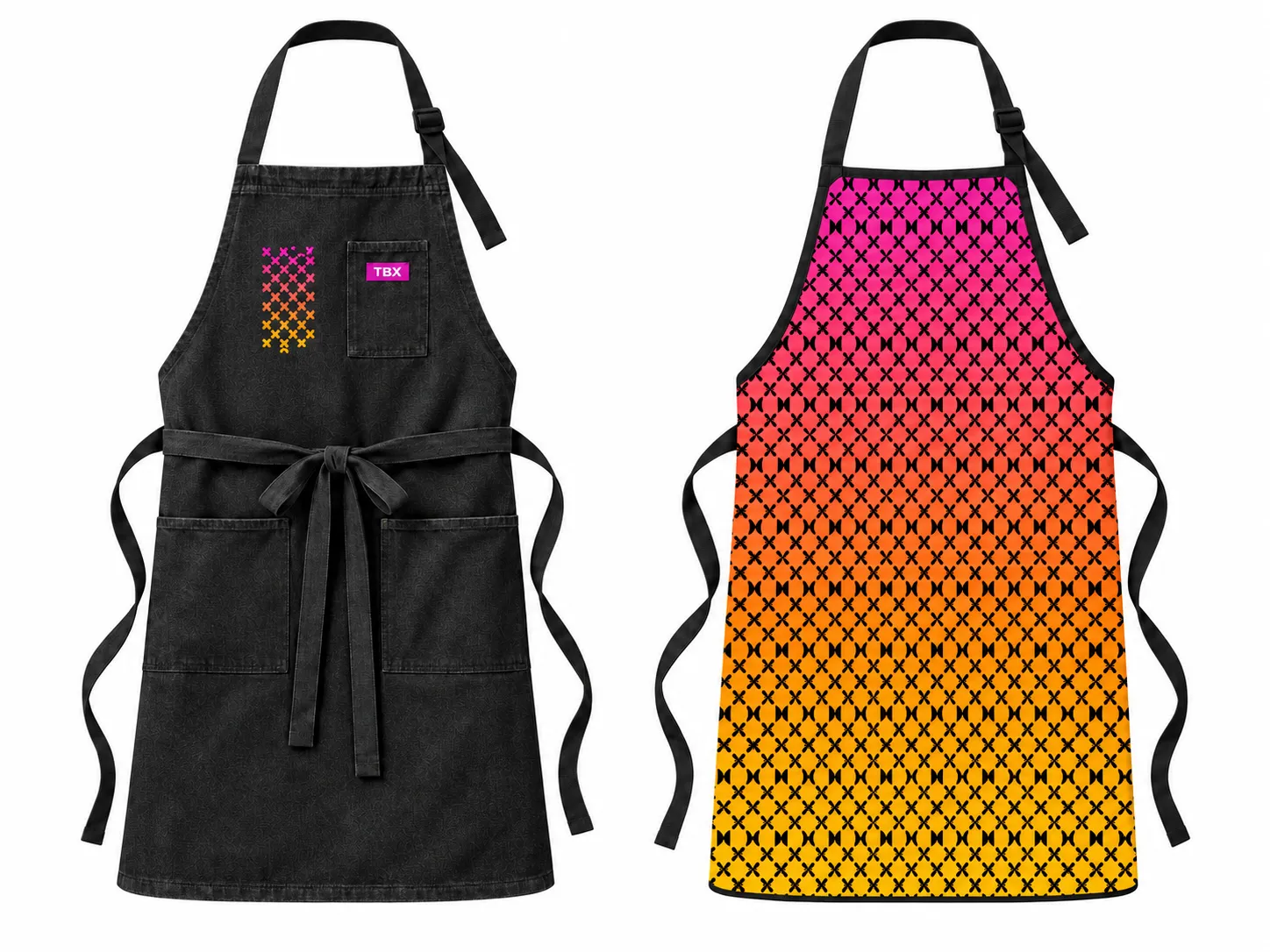 Reversible apron
