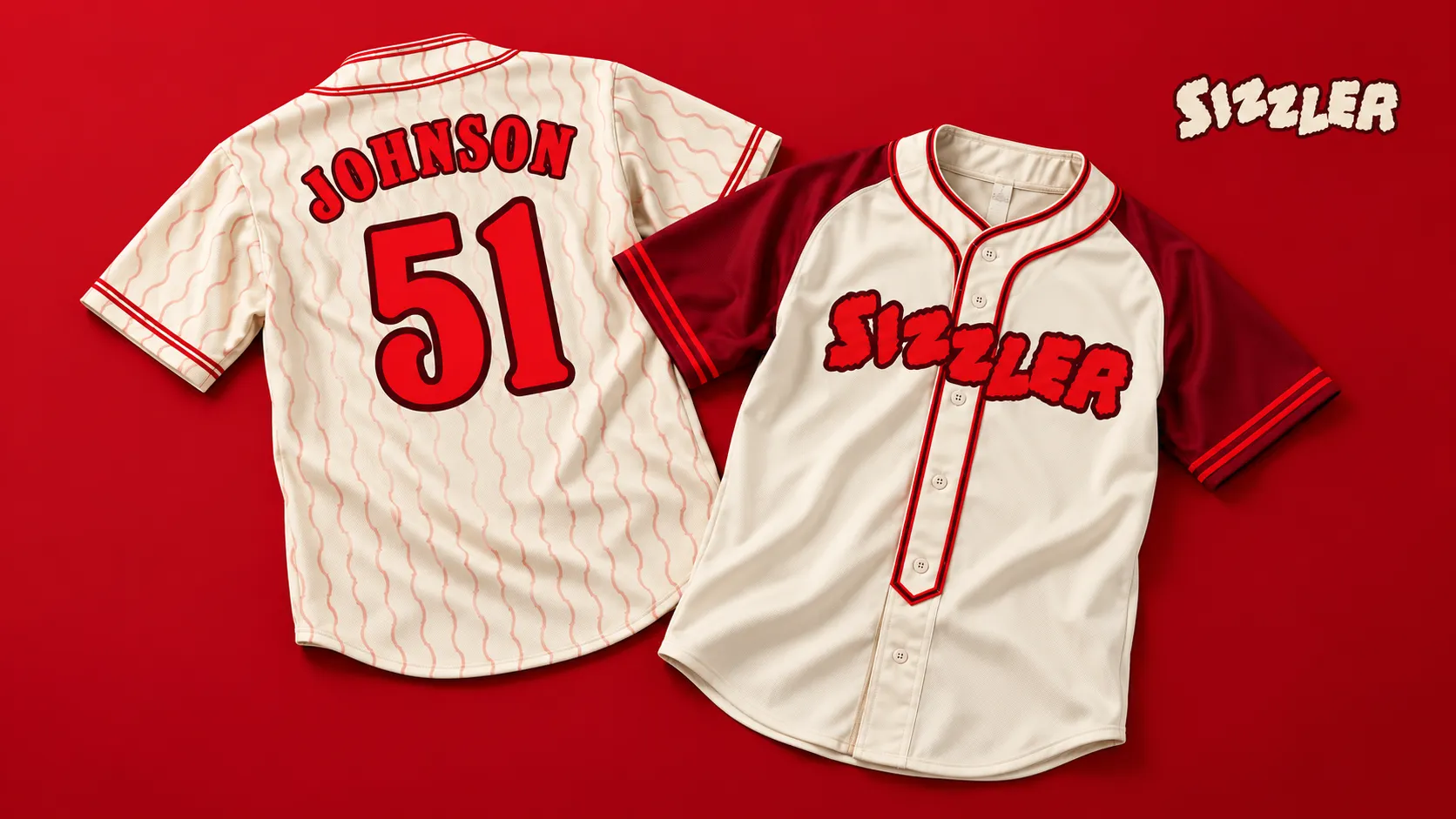 Sizzler / Randy Johnson custom merchandise