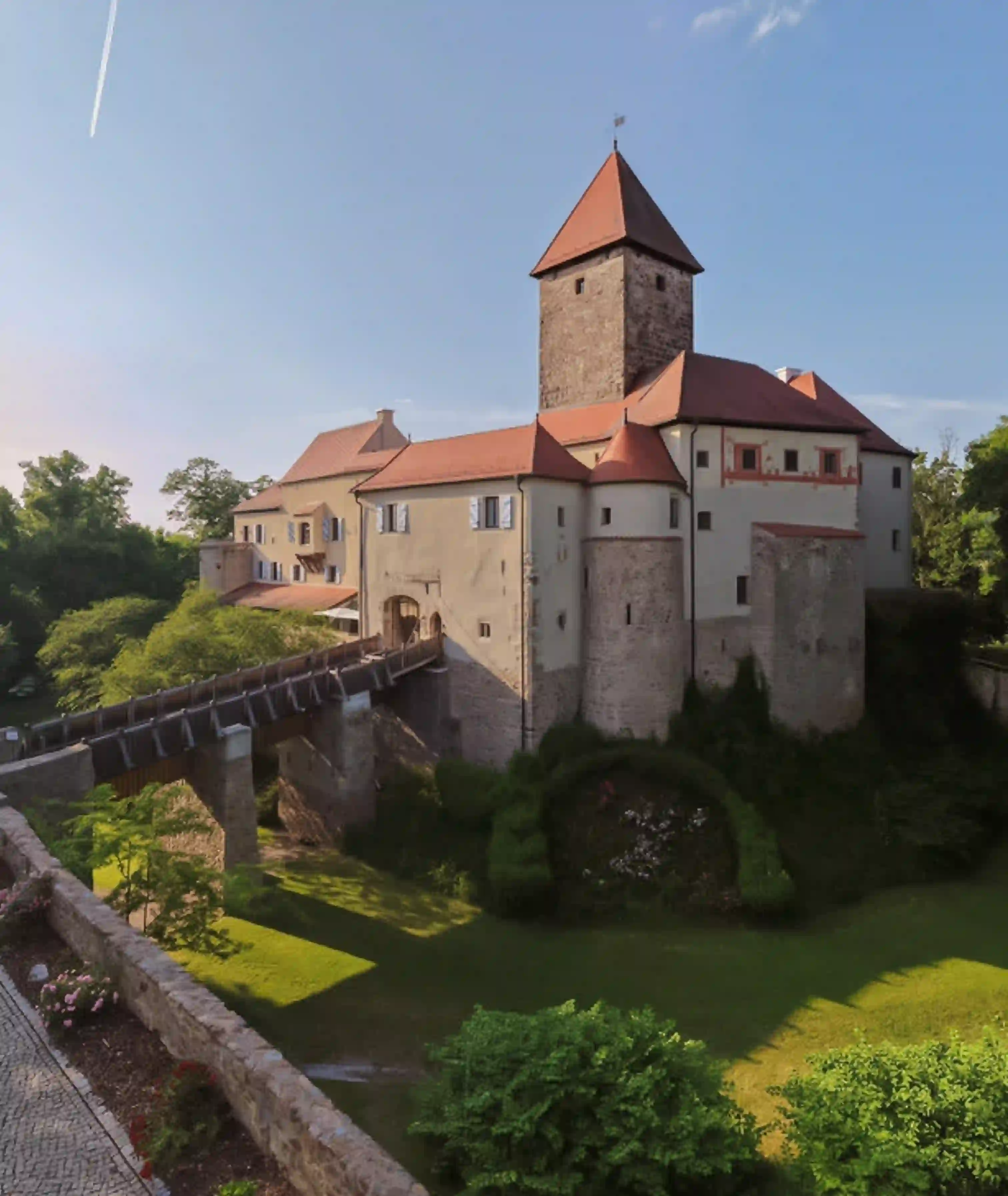 Aufnahme der Vincera Klinik Burg Wernberg