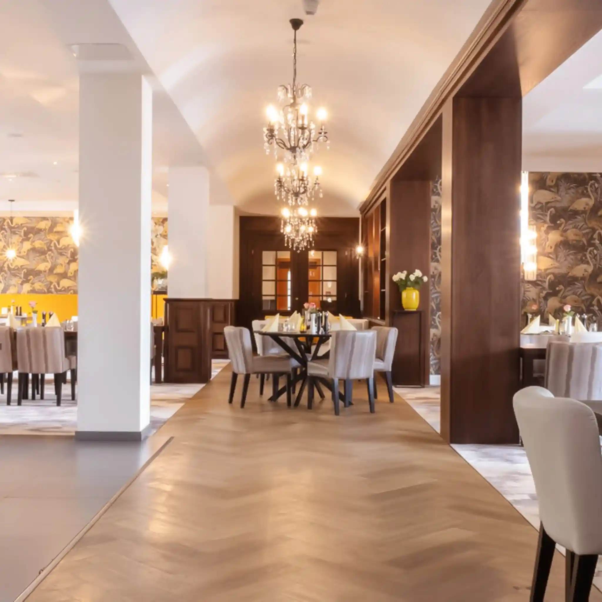 Speisesaal der Vincera Klinik Spreewald