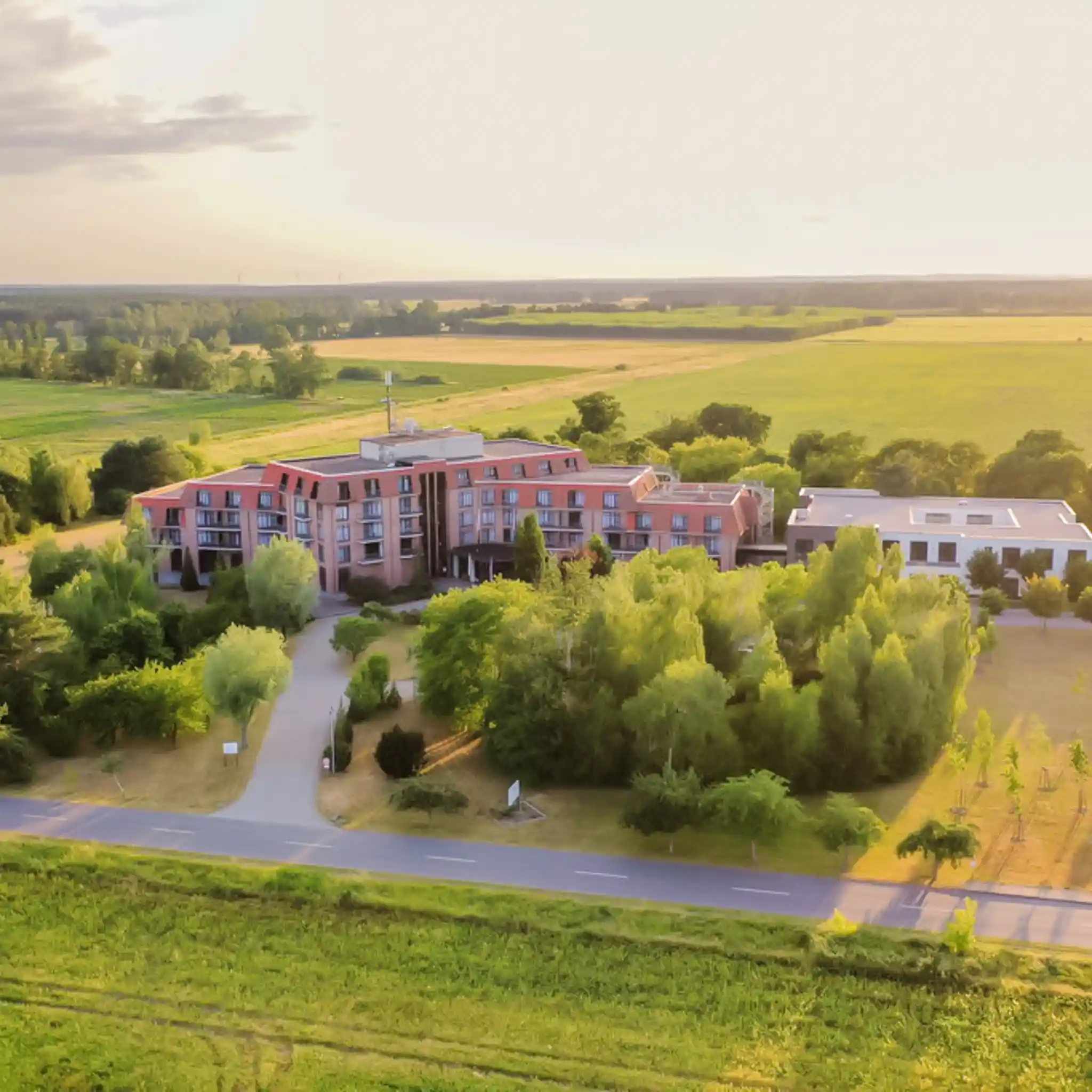 Vincera Klinik Spreewald von oben