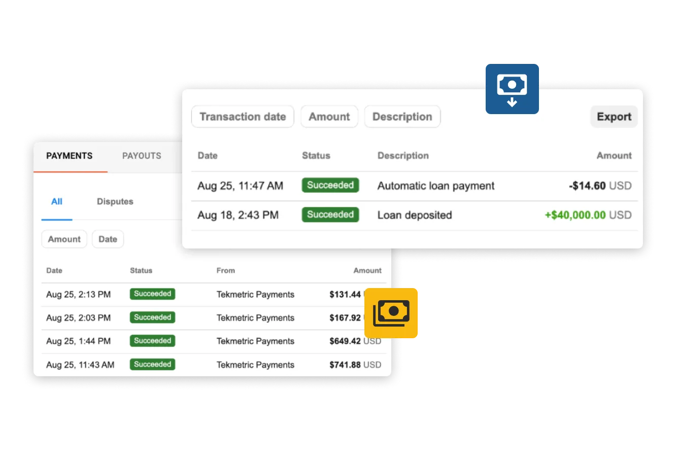 Small business loans that Tekmetric offers to shops that need capital to grow.