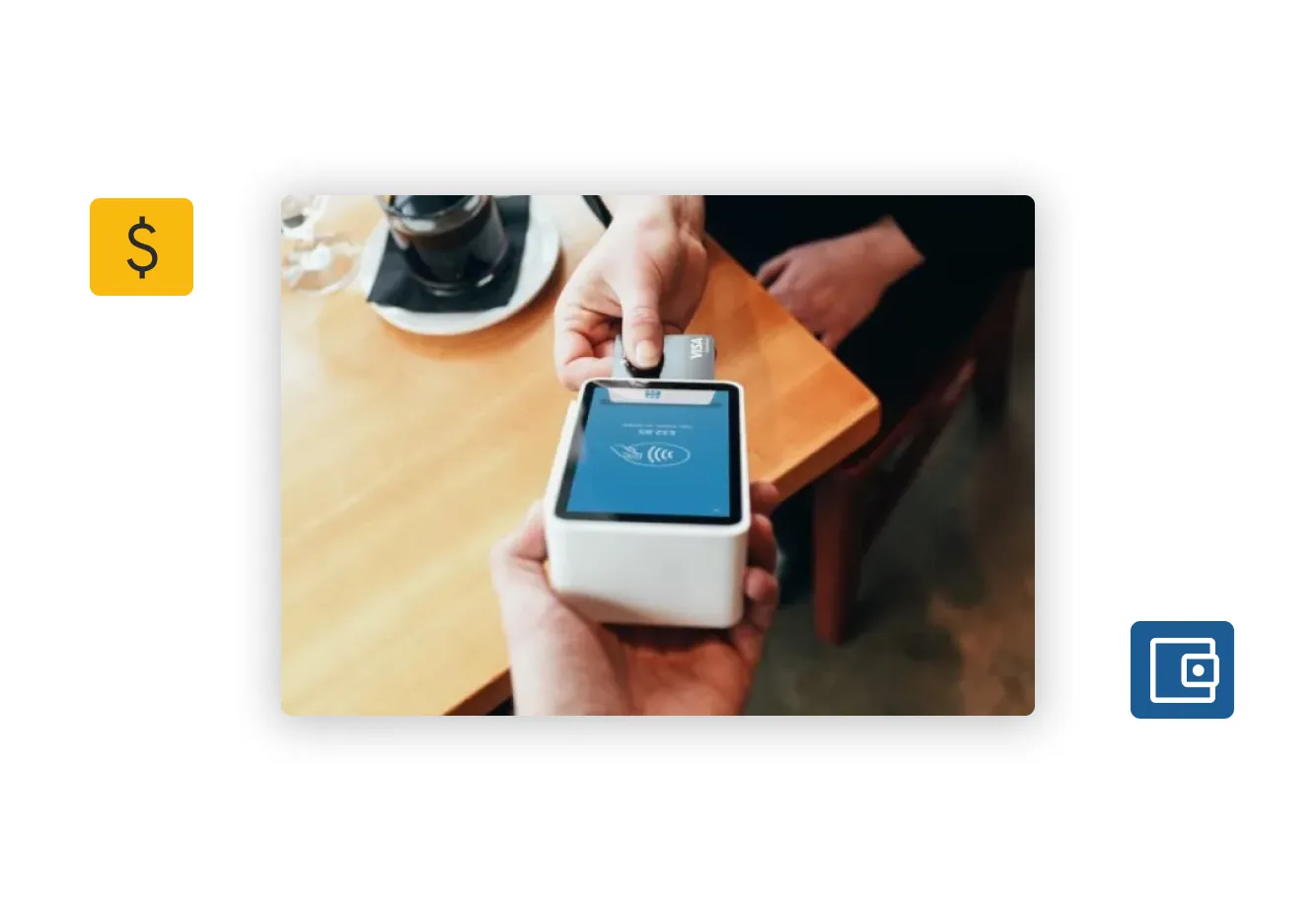 A credit card processor taking a payment using Tekmetric Payments.