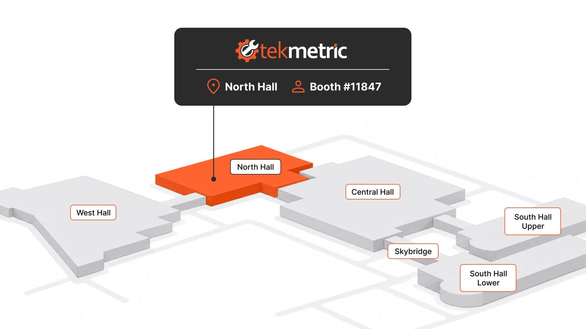 Tekmetric booth location for SEMA 2026.