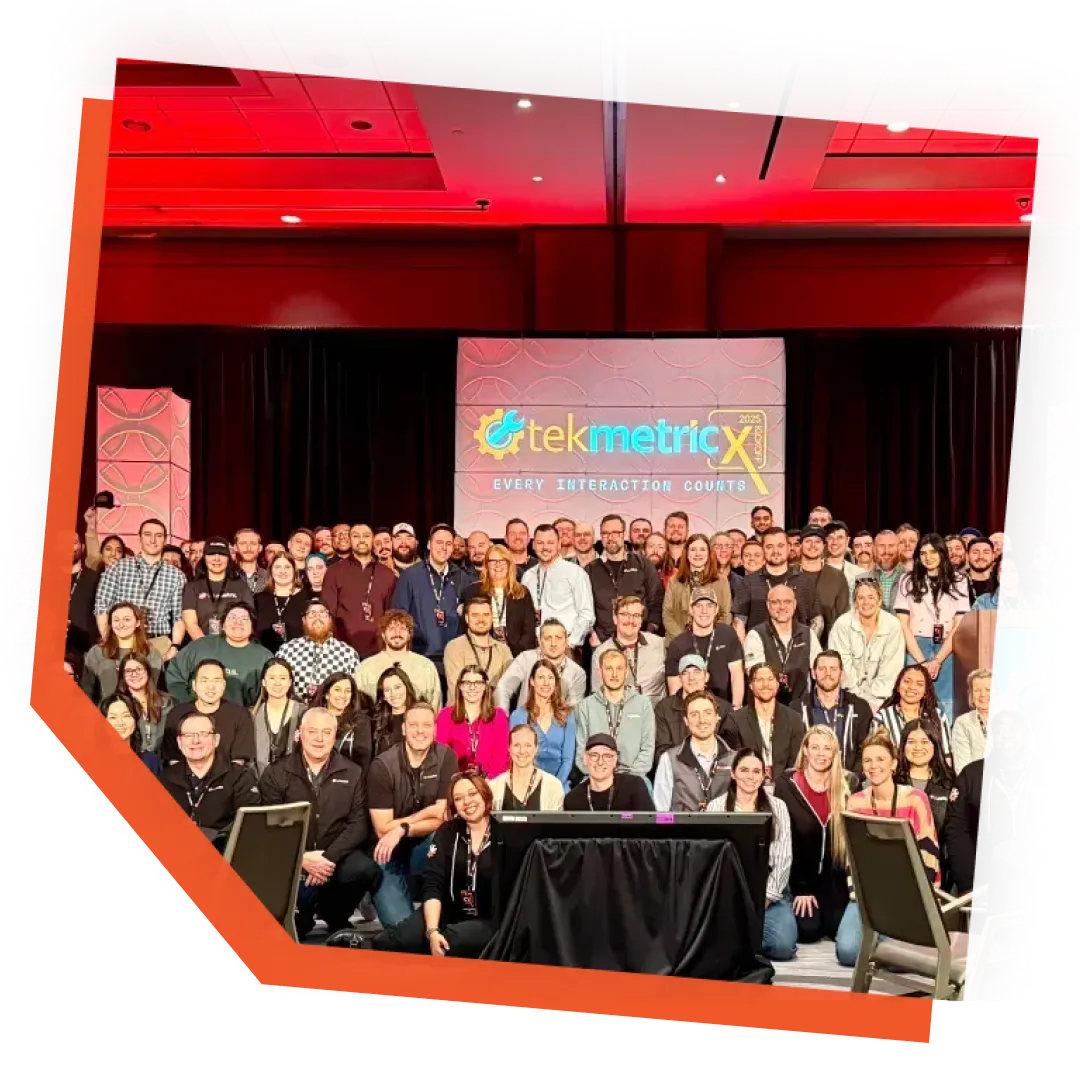 Tekmetric employee group picture.