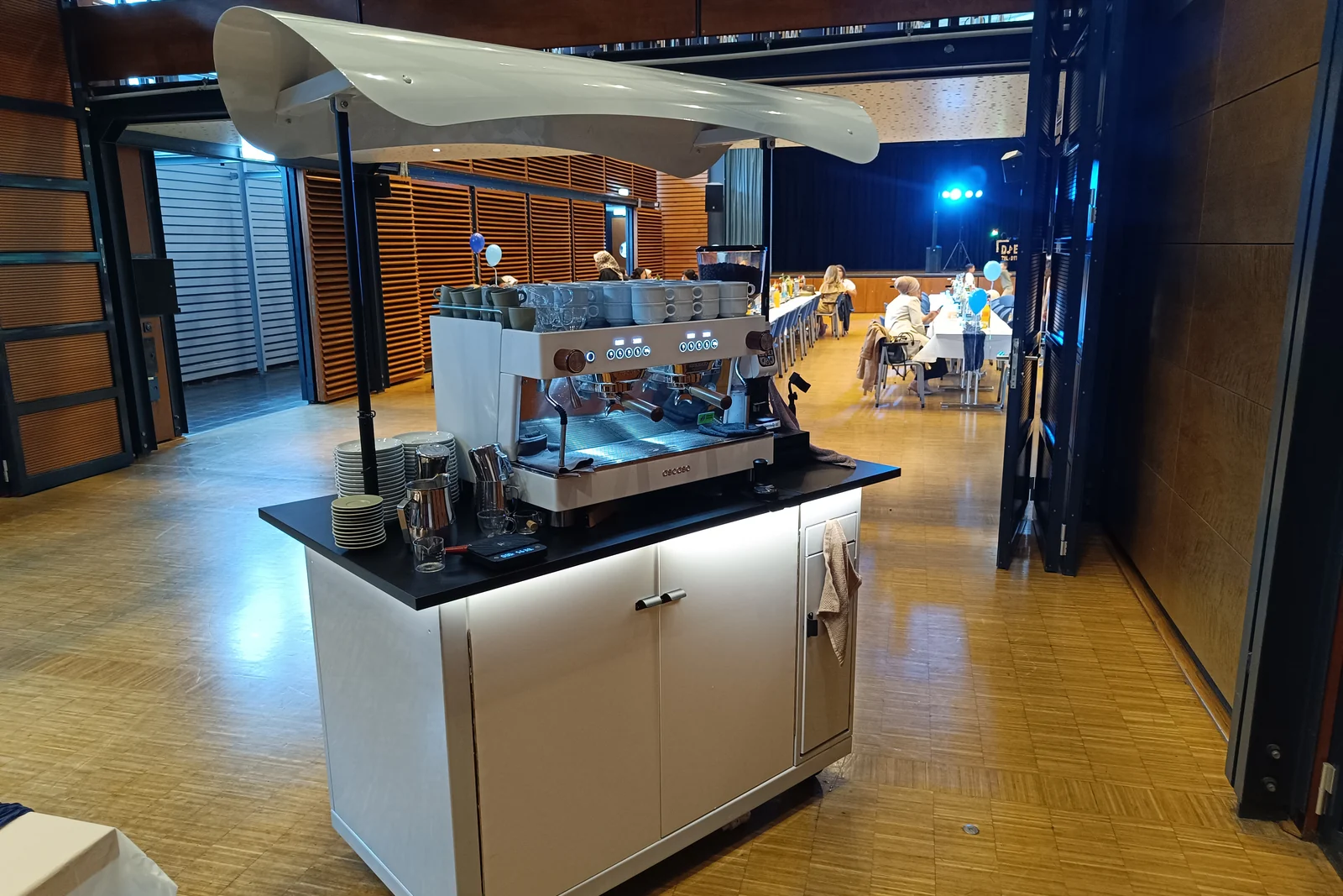 Heaven Coffee bei einer Firmenveranstaltung
