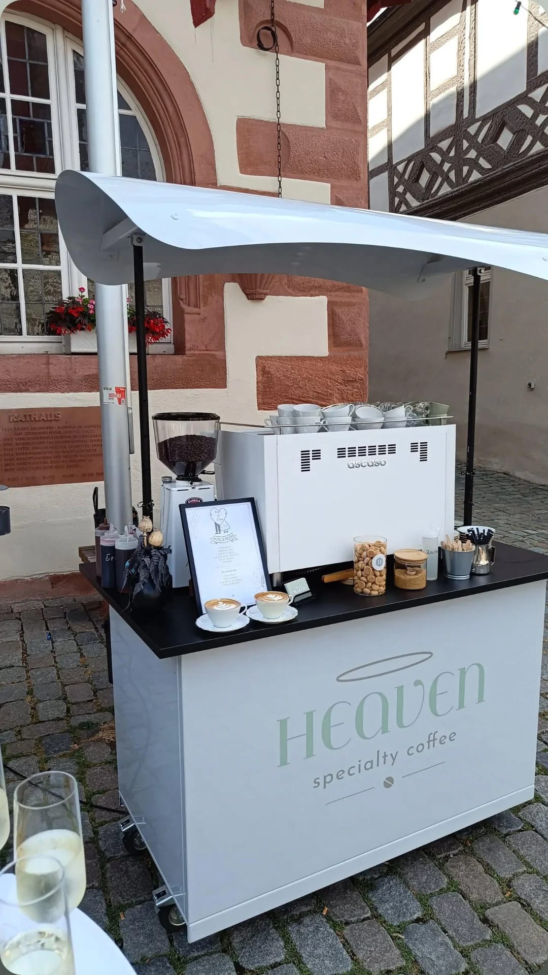 Mobile Heaven Coffee Bar bei einer Veranstaltung