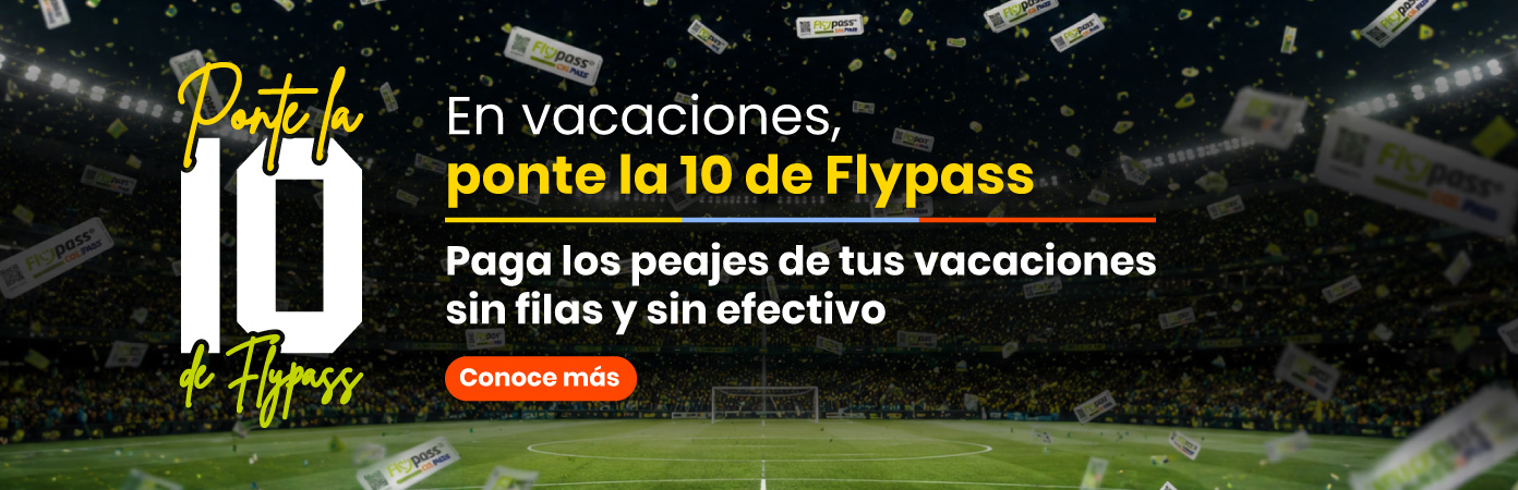 En vacaciones, ponte la 10 de Flypass