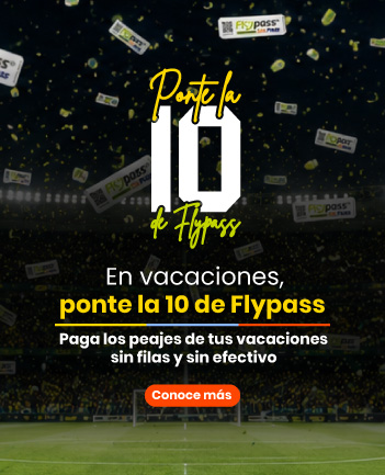 En vacaciones, ponte la 10 de Flypass
