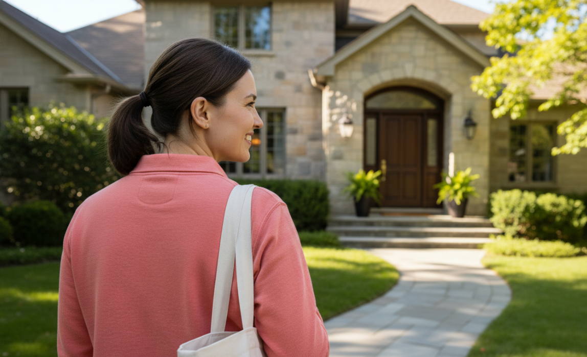 Pediatric therapist on the way to an in-home session