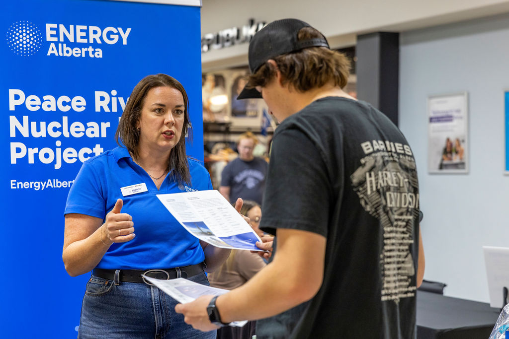 Energy Alberta team at a local event