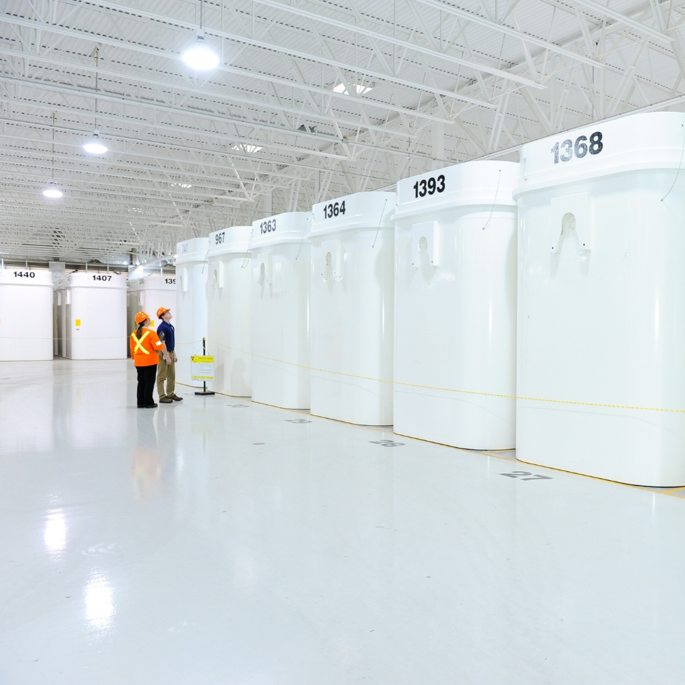 Nuclear waste storage