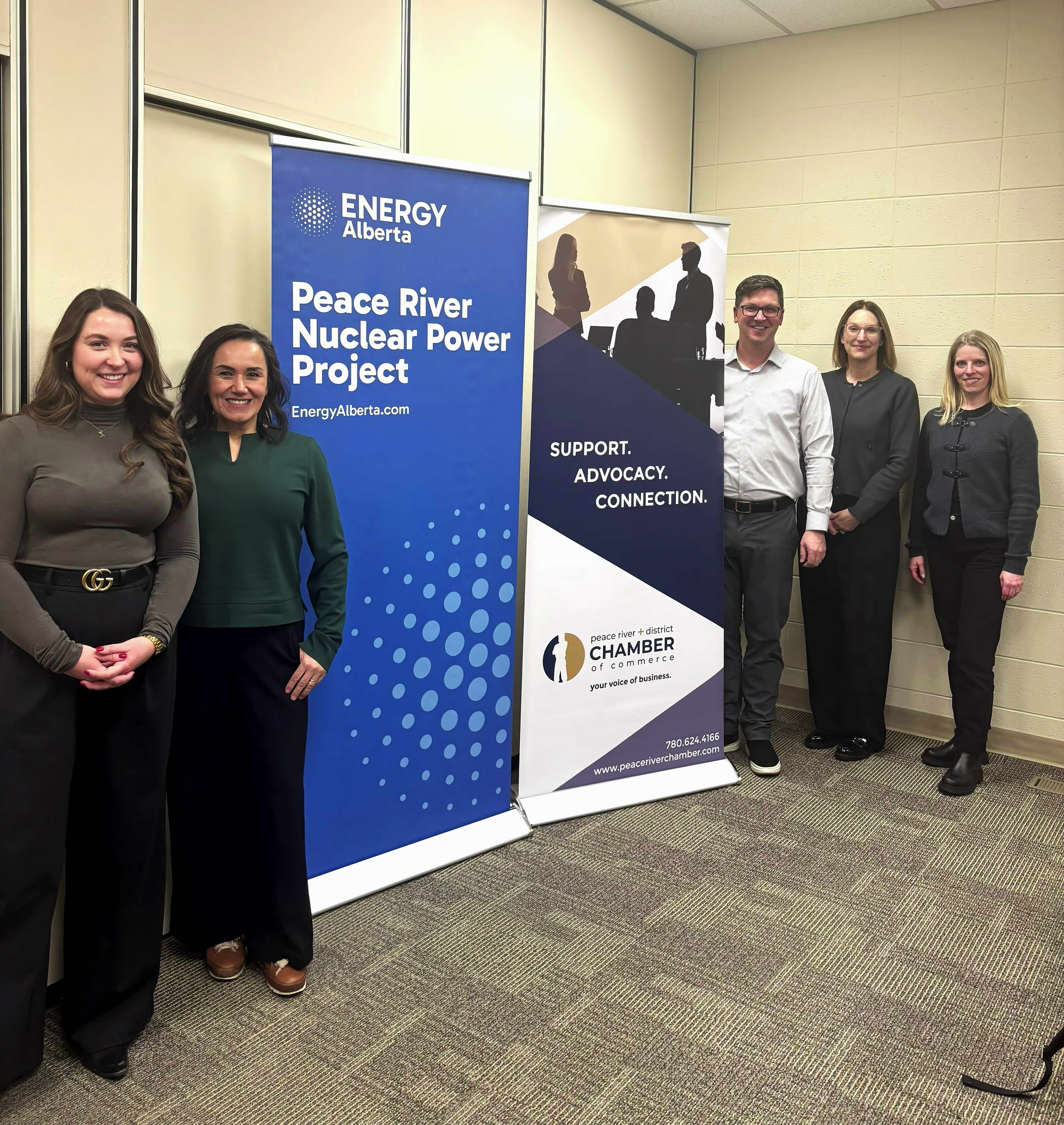 Energy Alberta team at Peace River event