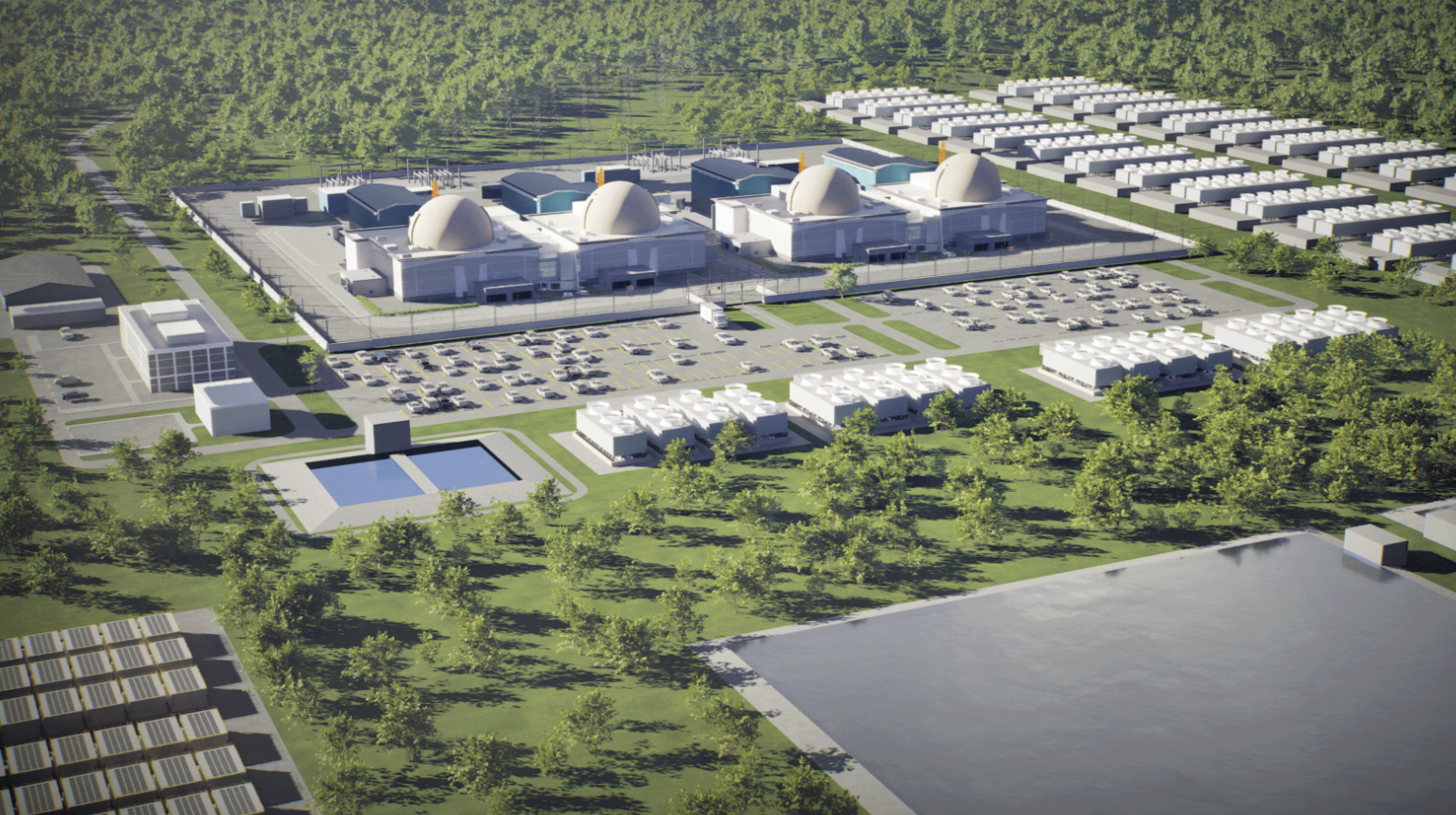 A rendering of the CANDU® MONARK™ design