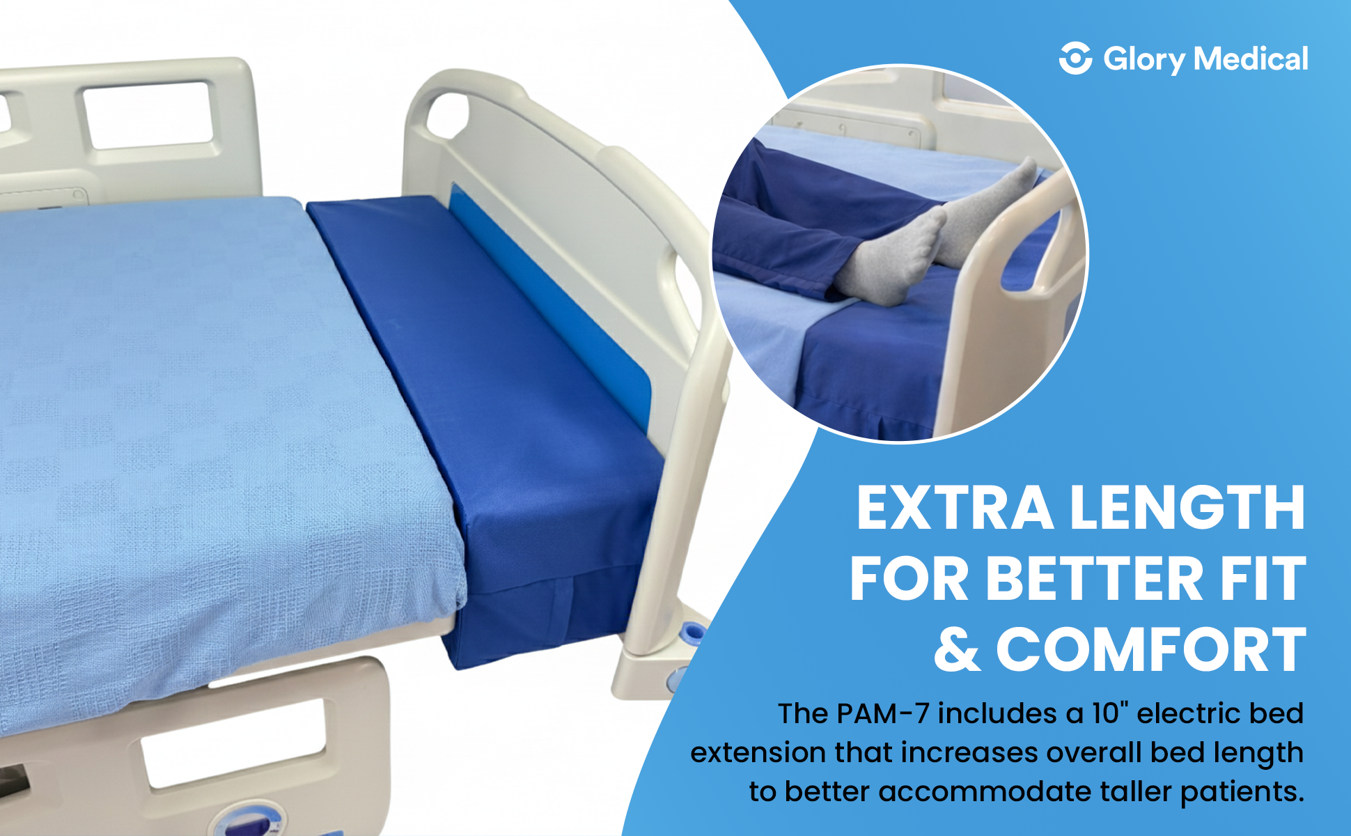 PAM 7 Full Electric Premium Hospital Bed