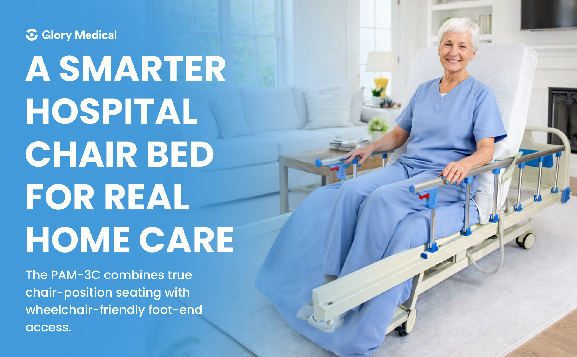 Glory Medical Full Electrical PAM 3C Full Electric Bed