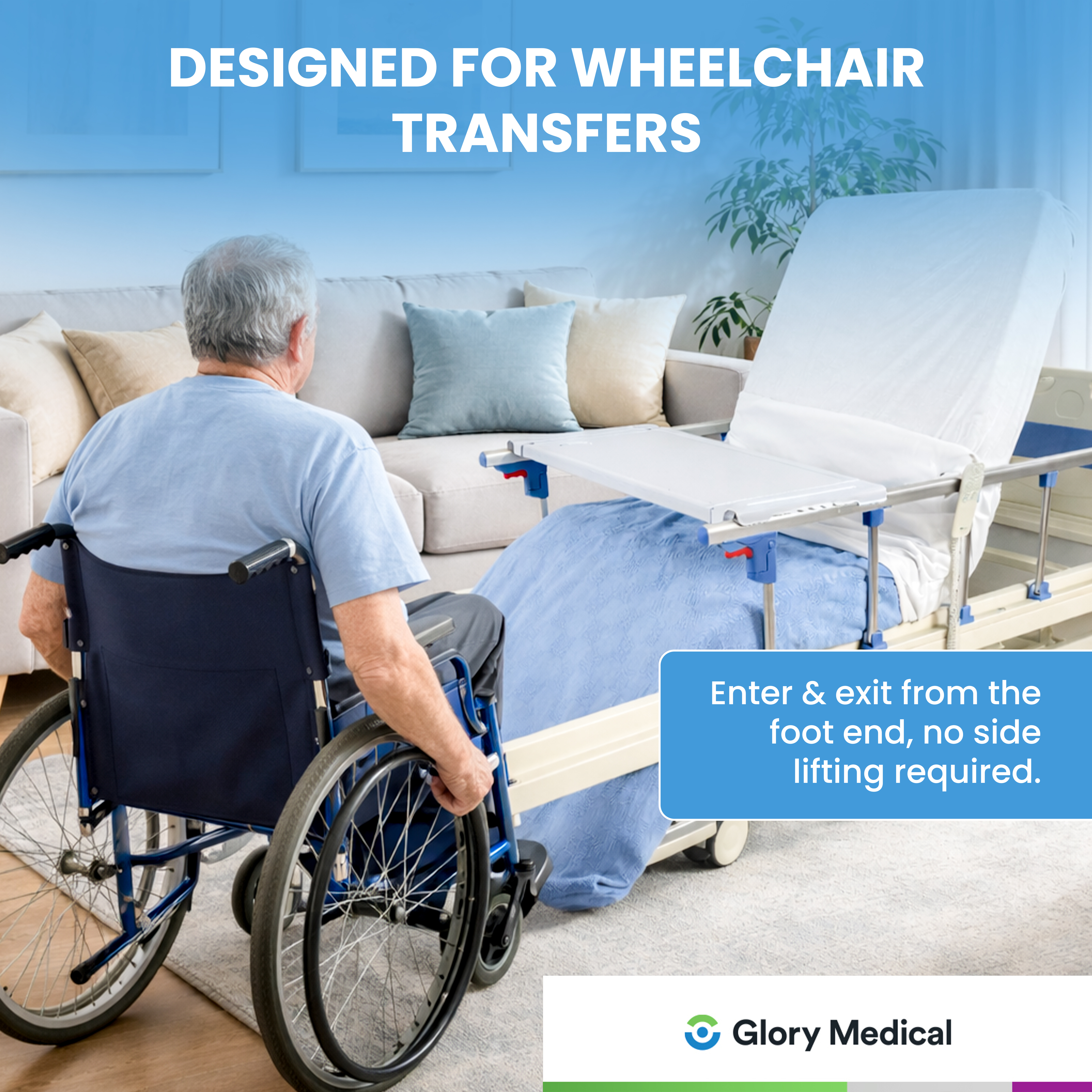 Glory Medical Full Electrical PAM 3C Full Electric Bed