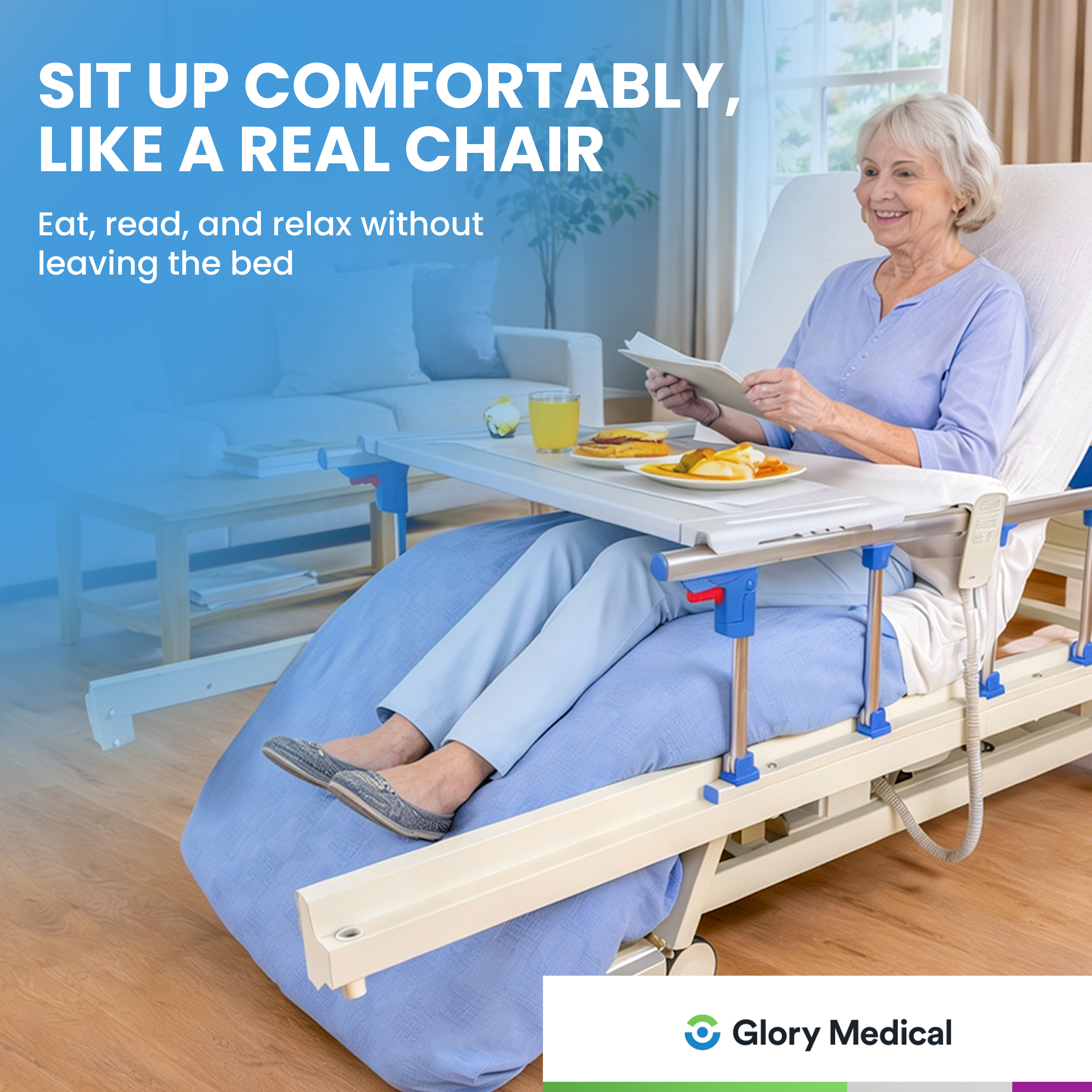 Glory Medical Full Electrical PAM 3C Full Electric Bed