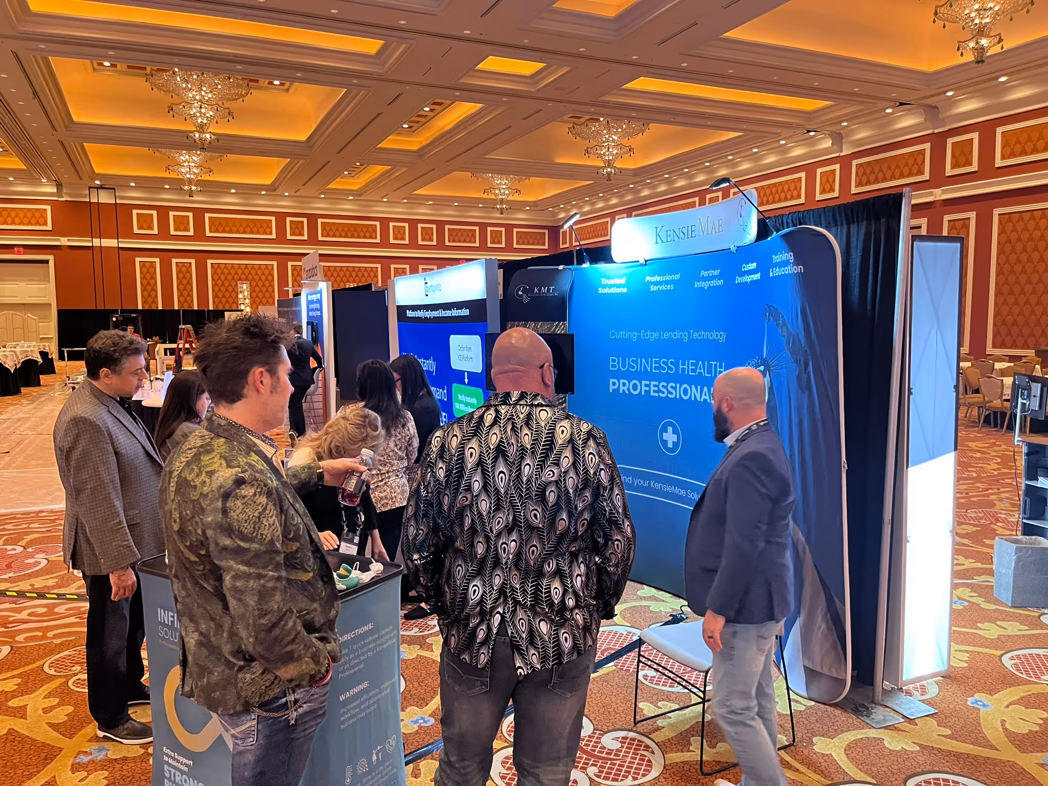 The KensieMae booth at Encompass ICE Experience 2024