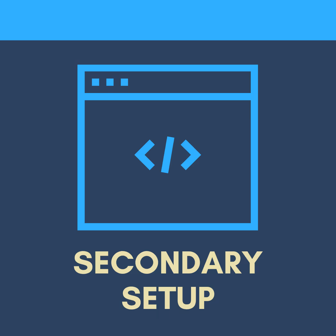 Encompass Secondary Setup Course Card