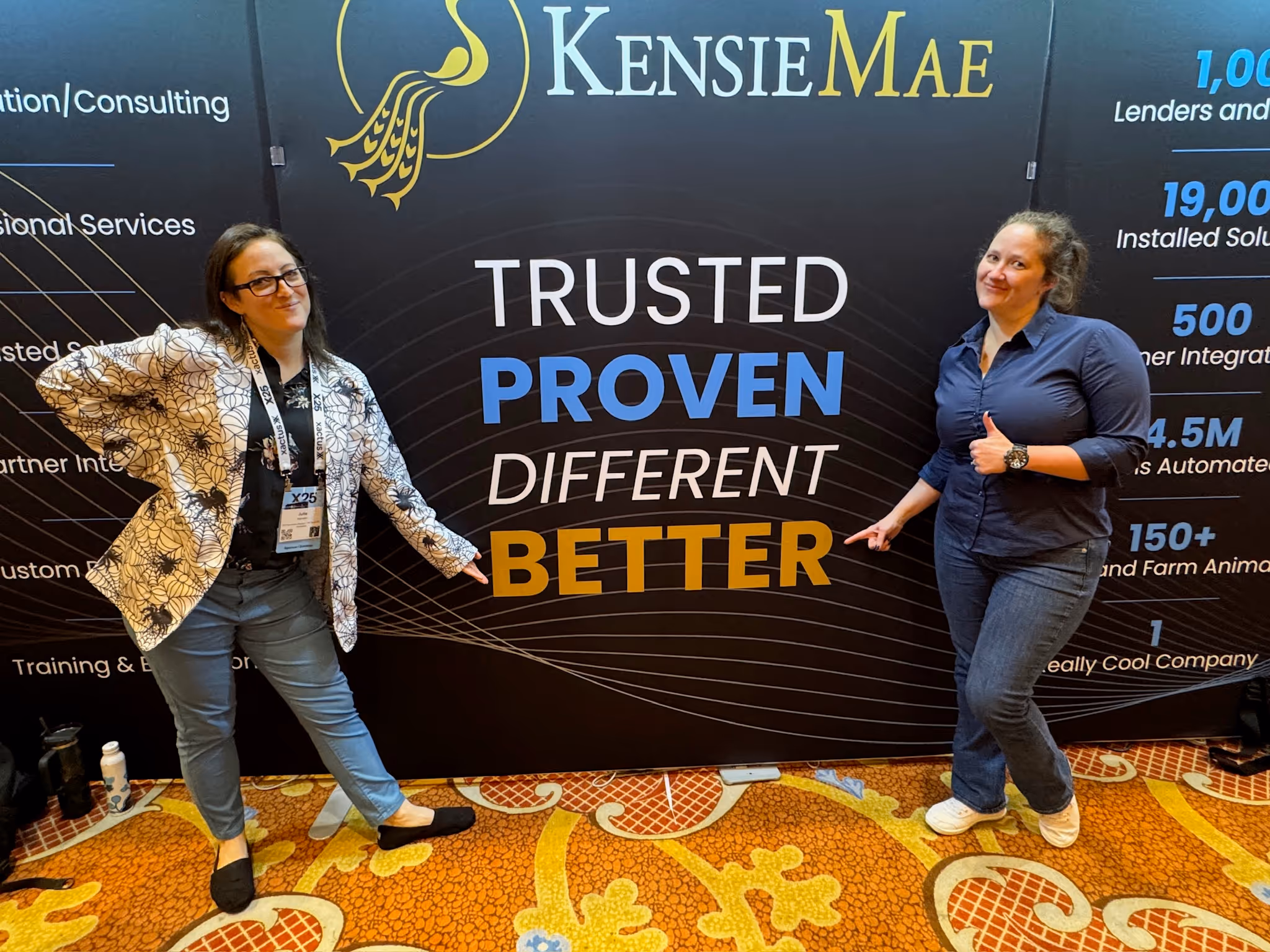 The KensieMae Crew at Encompass ICE Experience 2024