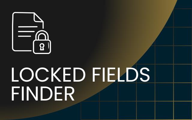 Locked Fields