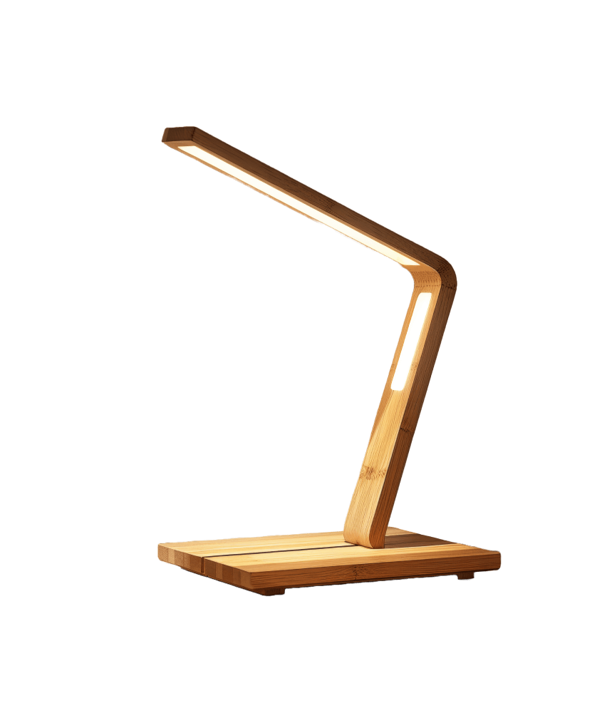 Wood Desk Lamp
