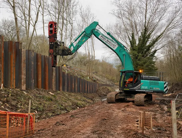 Stabilising Clandon Embankment