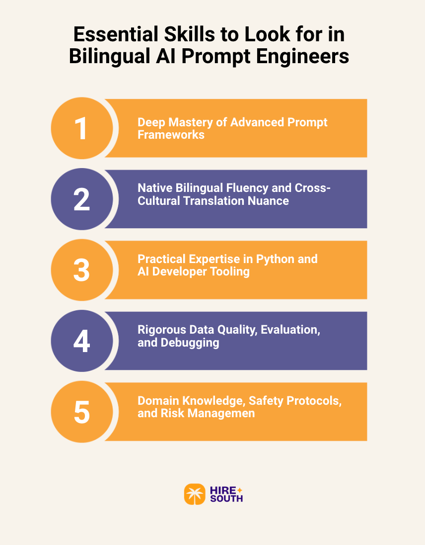 Essential Skills to Look for in Bilingual AI Prompt Engineers