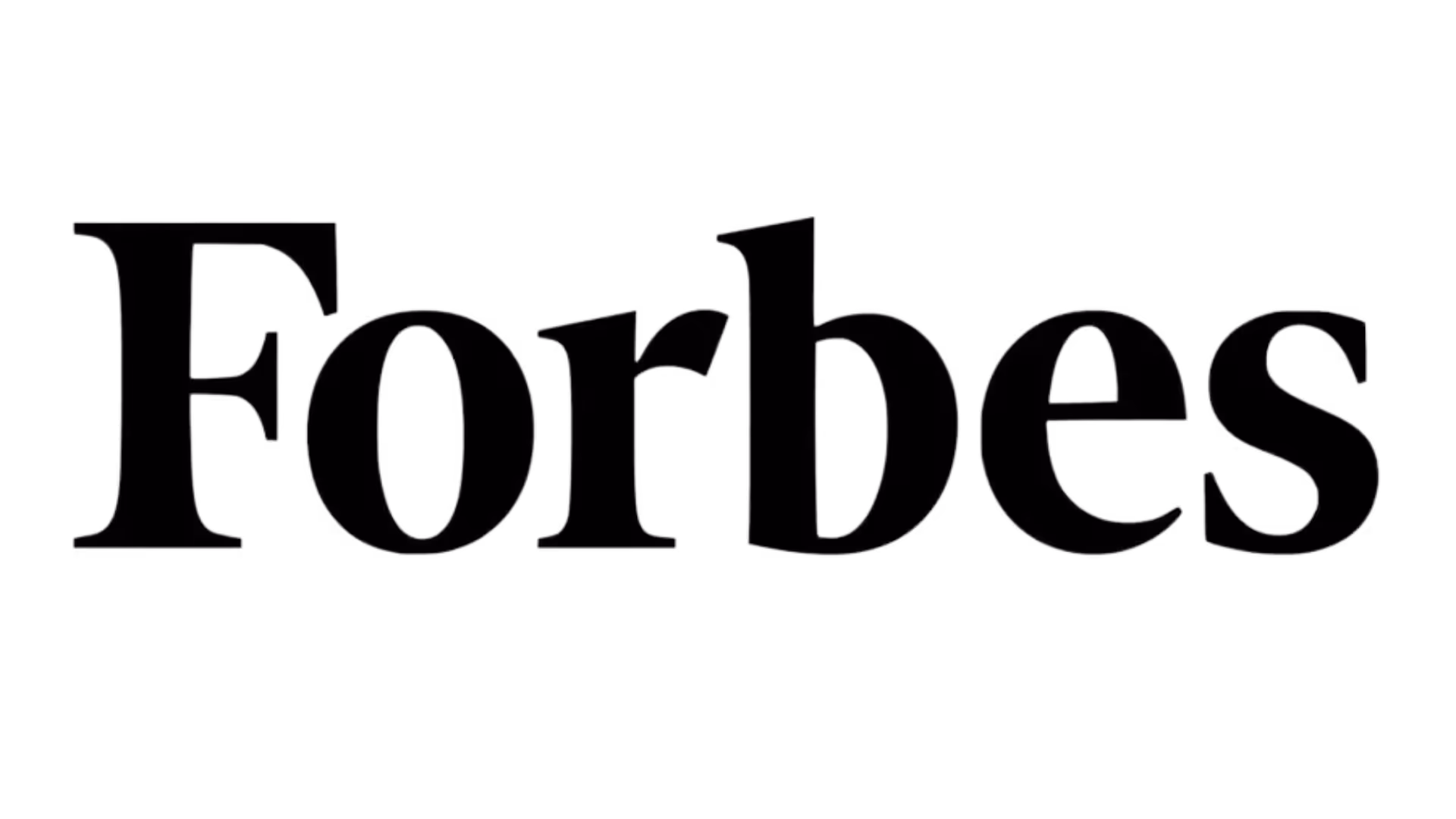 Logo of Forbes.
