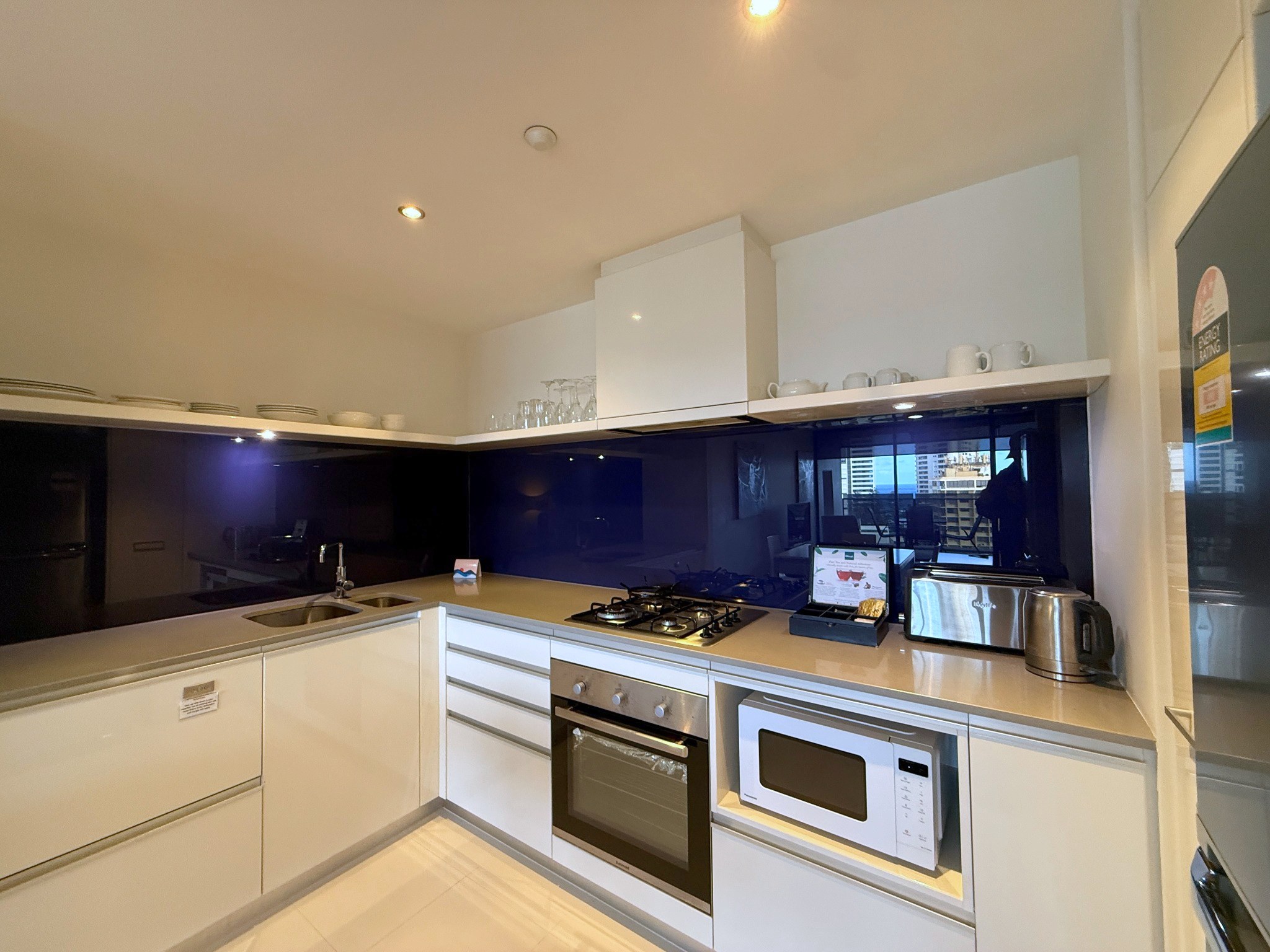 Kitchen — 2112/9 Ferny Avenue, Surfers Paradise