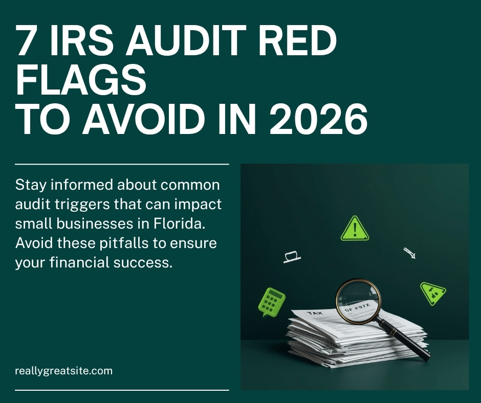 7 IRS Audit Red Flags Every Florida Small Business Must Avoid in 2026