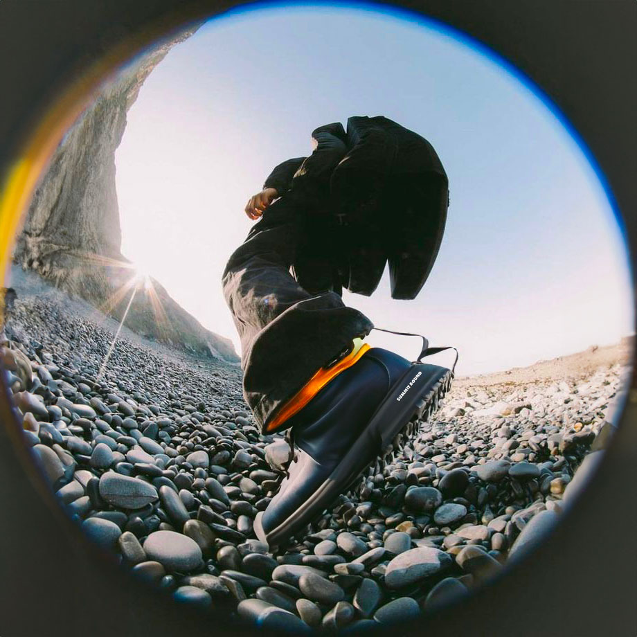 Footwear lifestyle brand photography and identity design created by Studio Wisdom