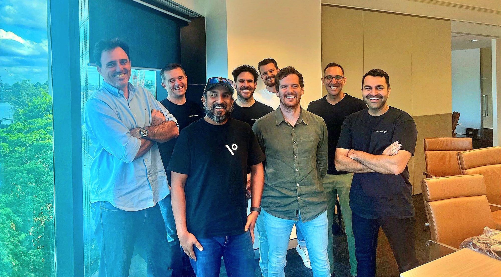The Deep Space and VentureOn Partners teams in 2024, when VentureOn invested and the platform direction changed.