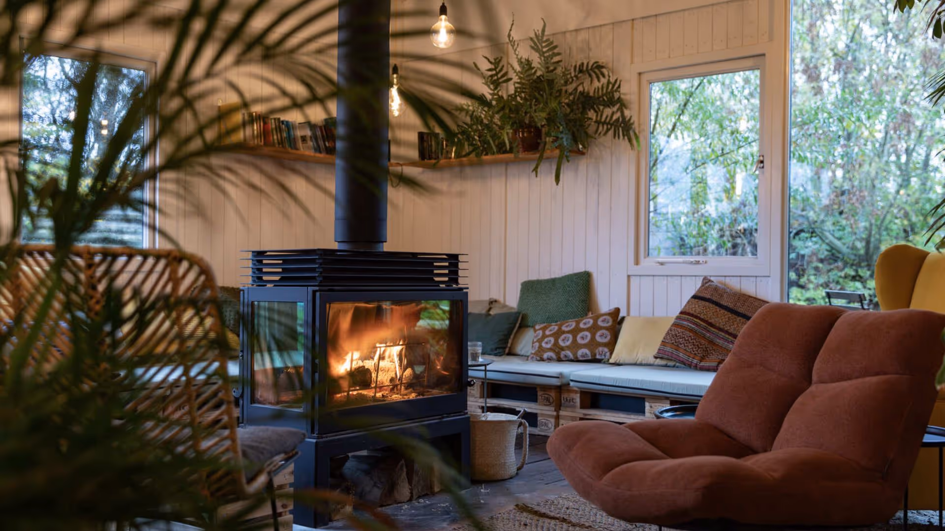 Een knus hoekje in de Huiskamer