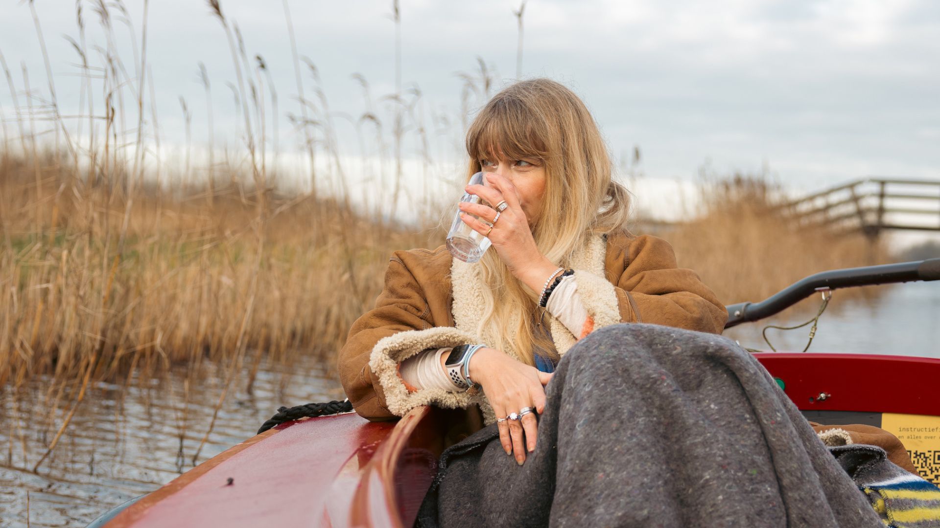 Varen over de plassen