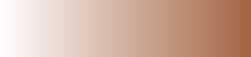Horizontal gradient rectangle fading from dark orange on the left to light orange on the right.