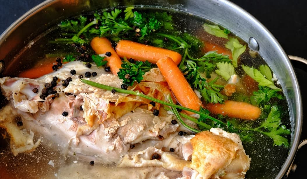 Turkey soup - use your Thanksgiving leftovers