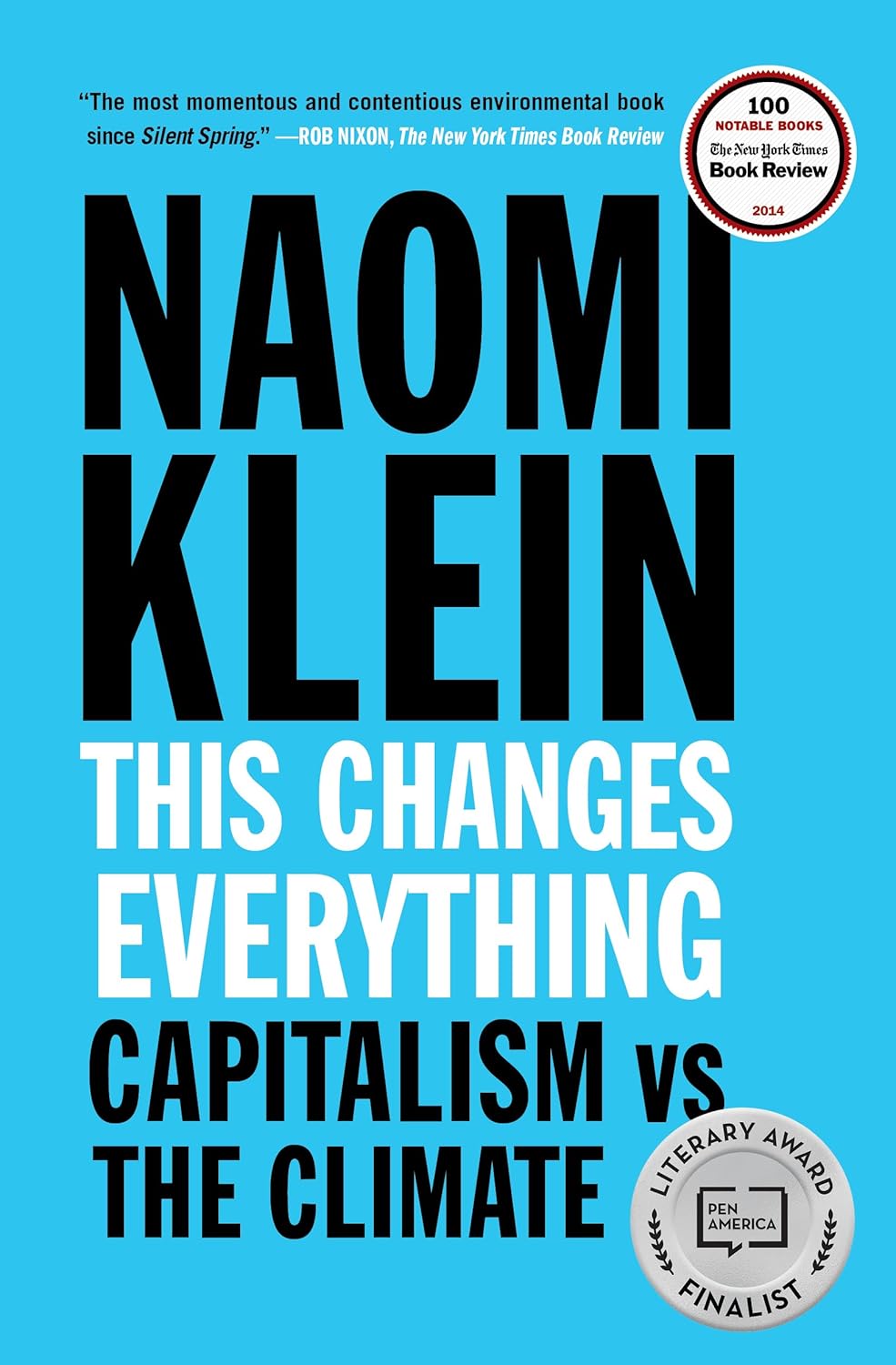 This Changes Everything by Naomi Klein