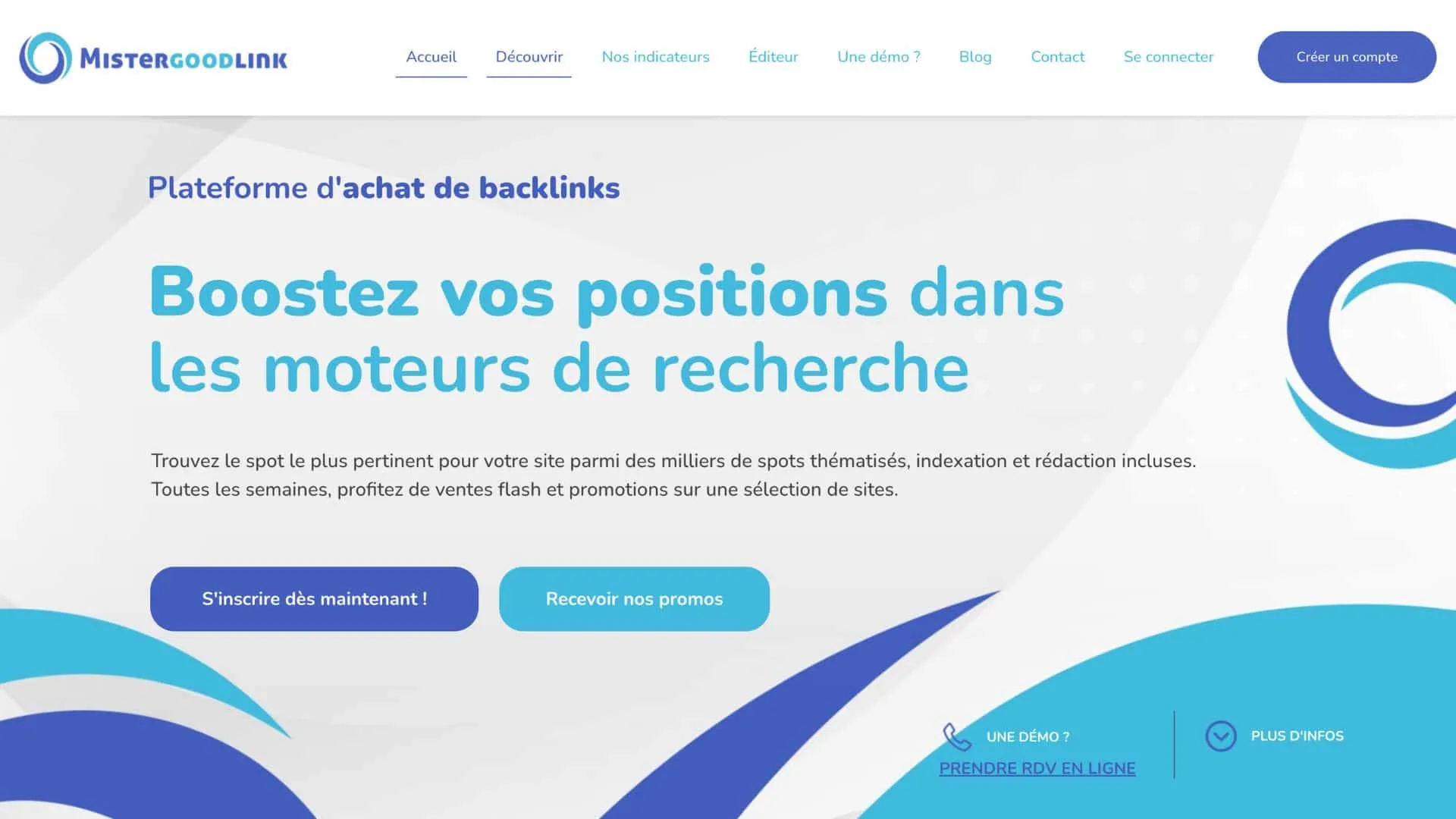 Mistergoodlink plateforme de netlinking