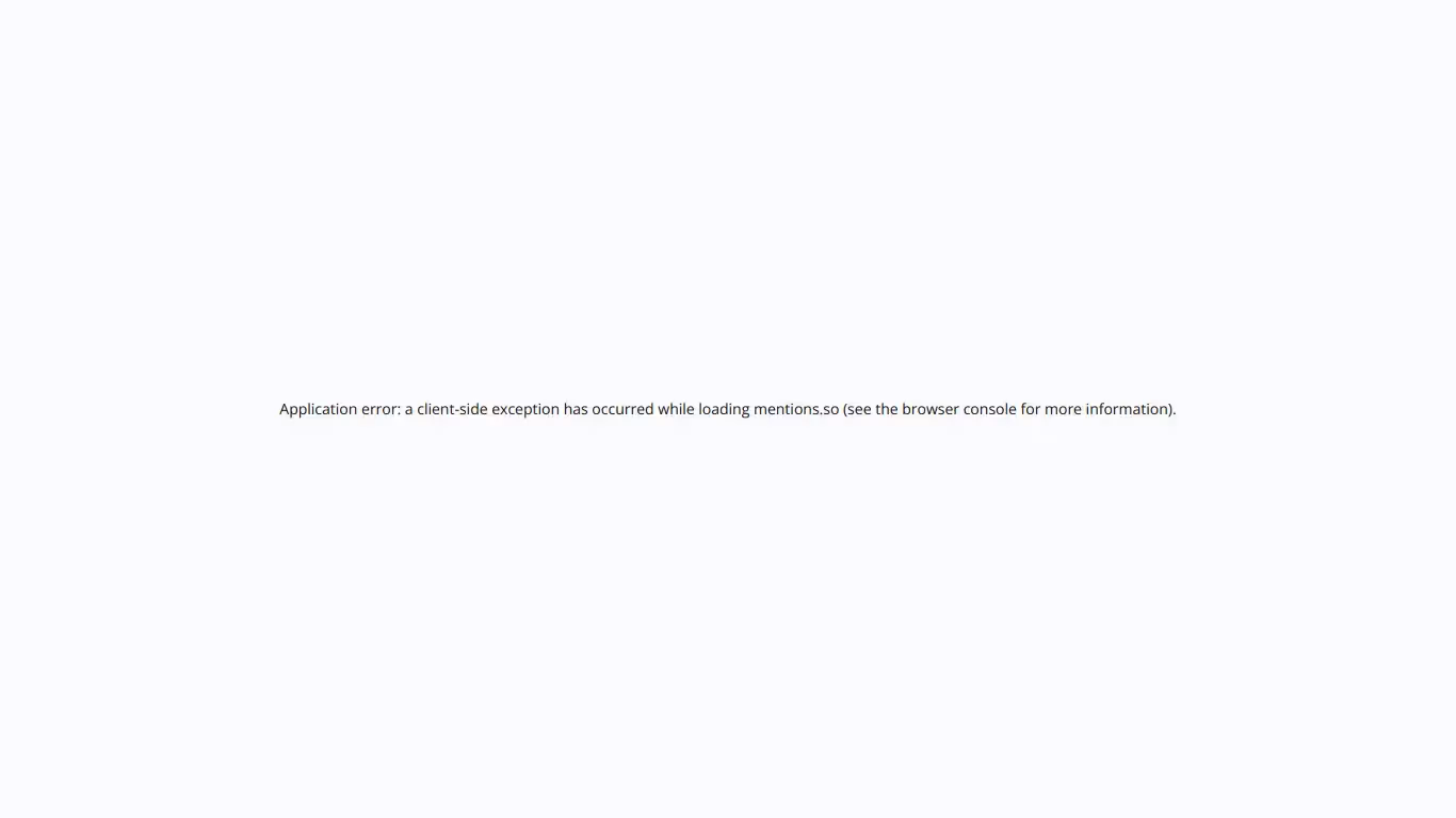 Mentions software website