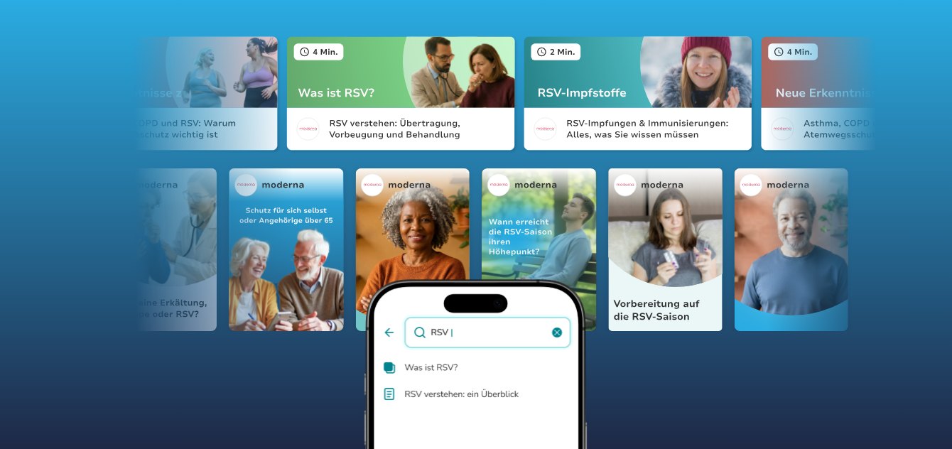 Die brite App mit Artikeln und Stories rund um RSV