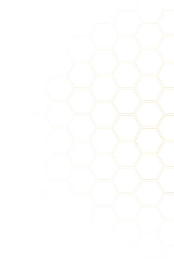 Pattern of a honeycomb made of pale hexagons fading toward the edges.