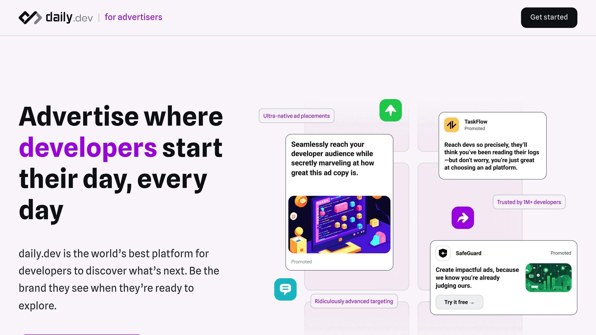 daily.dev Ads